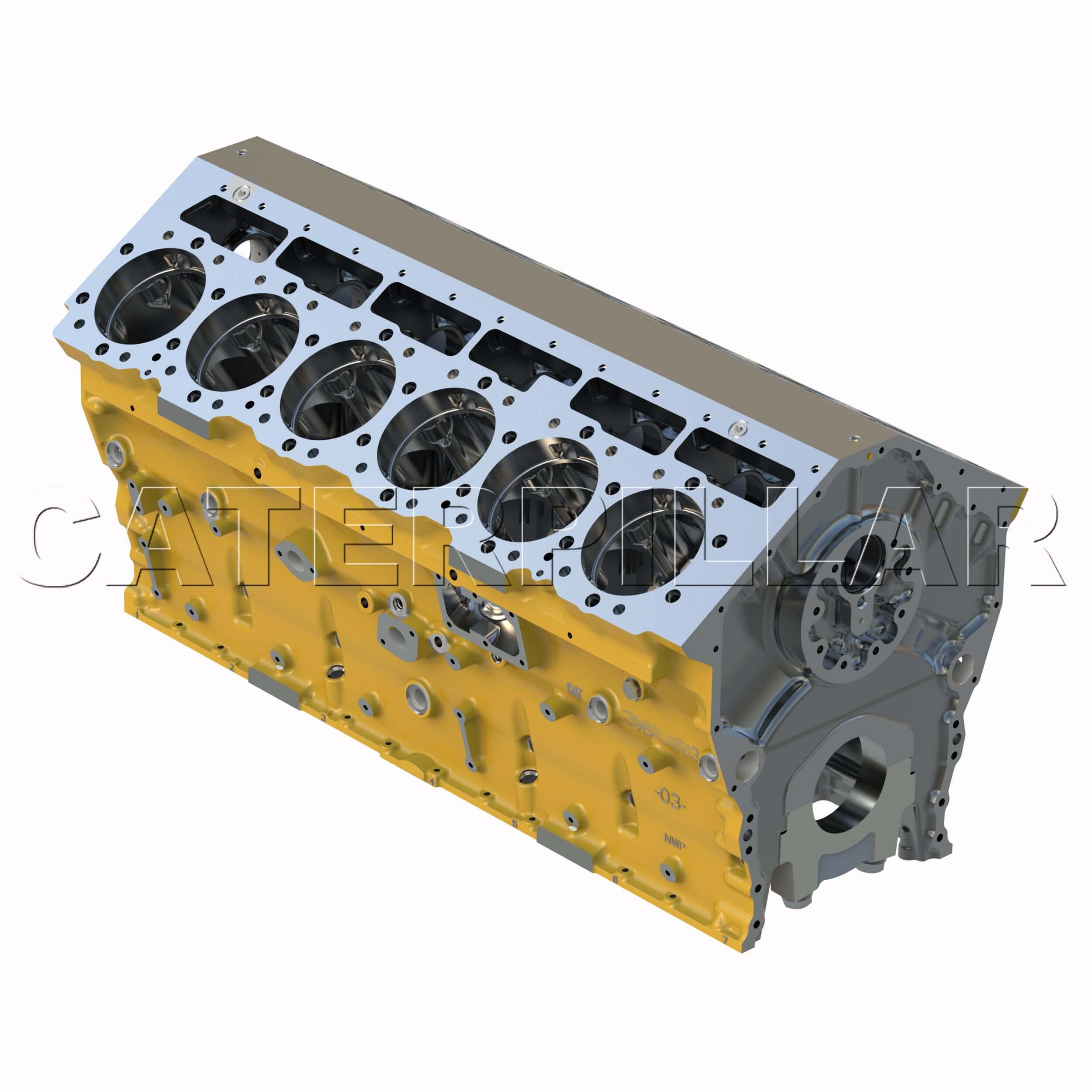 CAT 348-9904 Cylinder Block For C27 & C32 Engines