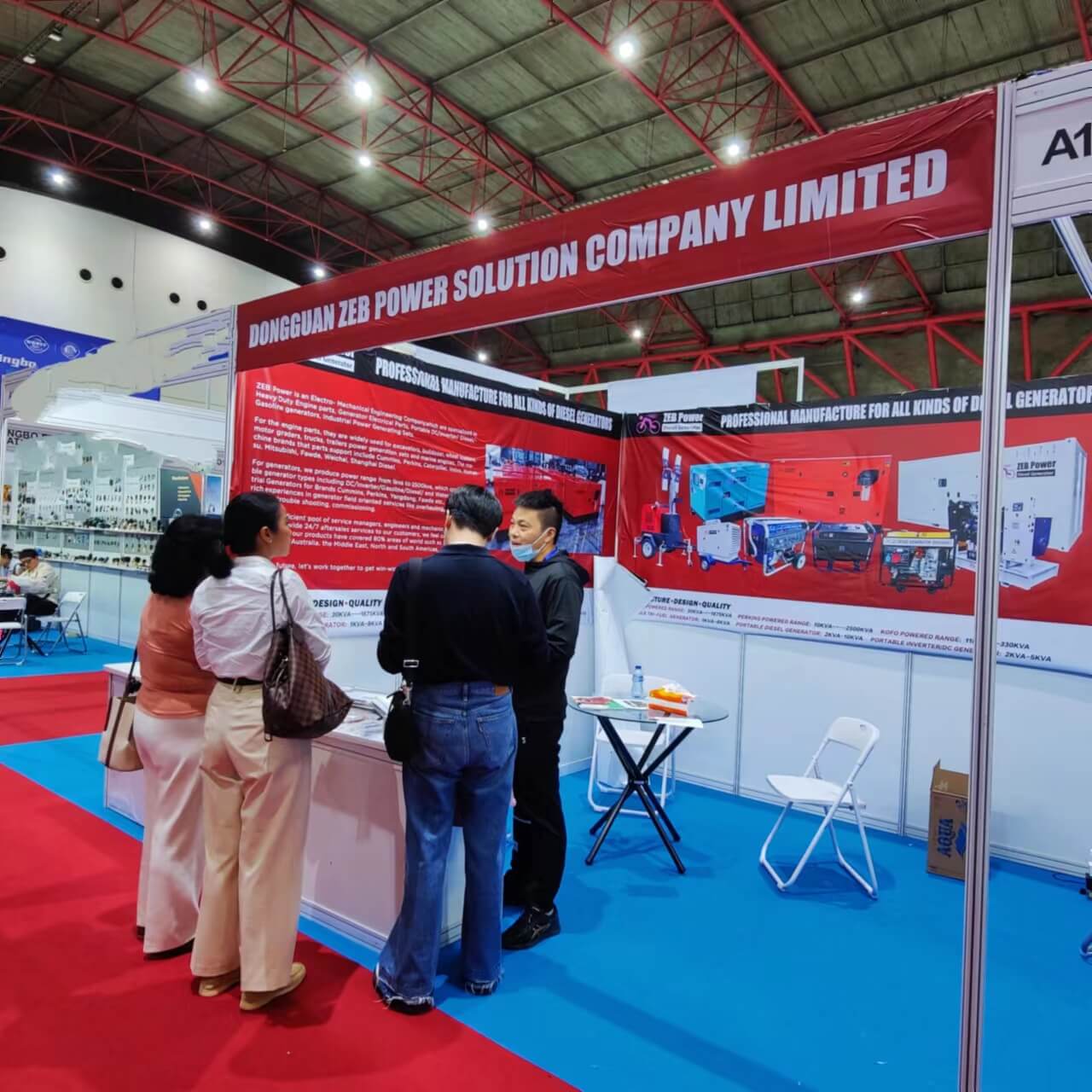 ZEB POWER Participates in TIN Indonesia Industrial Equipment and Parts Exhibition