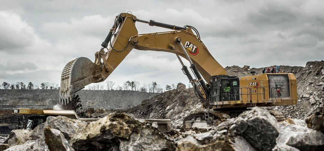 cat C27 engine in 6010