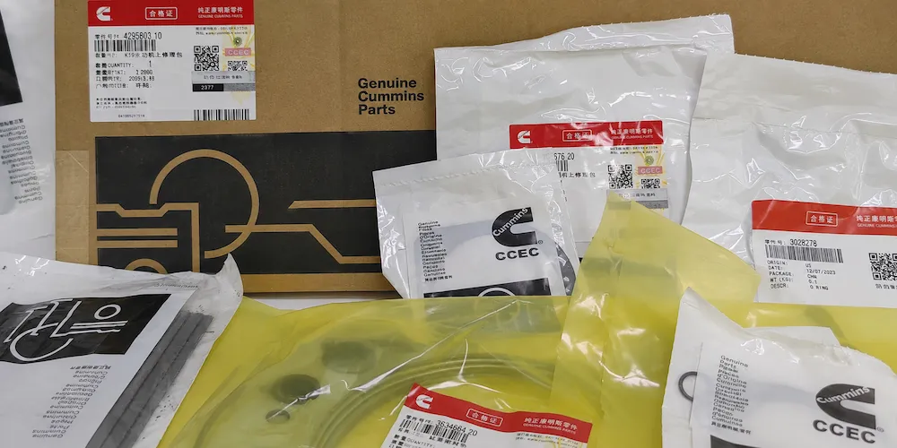 Piezas para motor diésel Cummins en venta