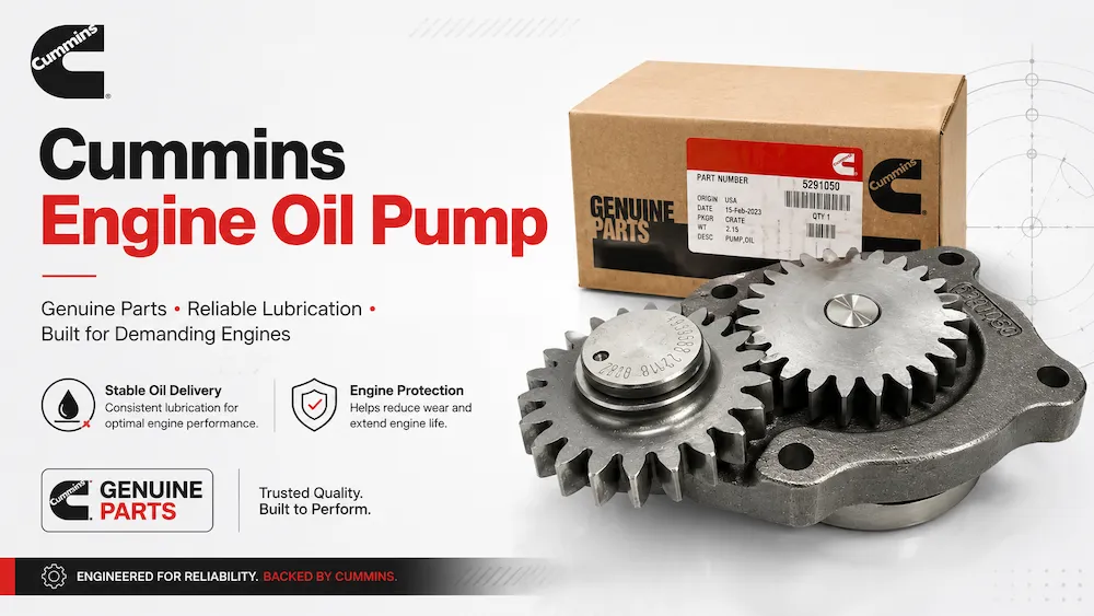 Cummins engine lubricating oil pump for sale