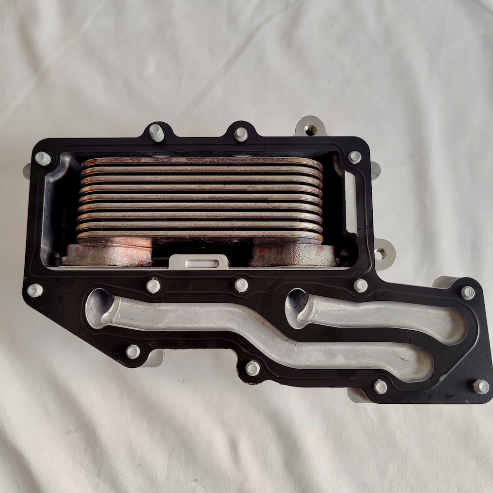 Perkins 4134W025 Engine Oil Cooler Assembly for 1104 Series
