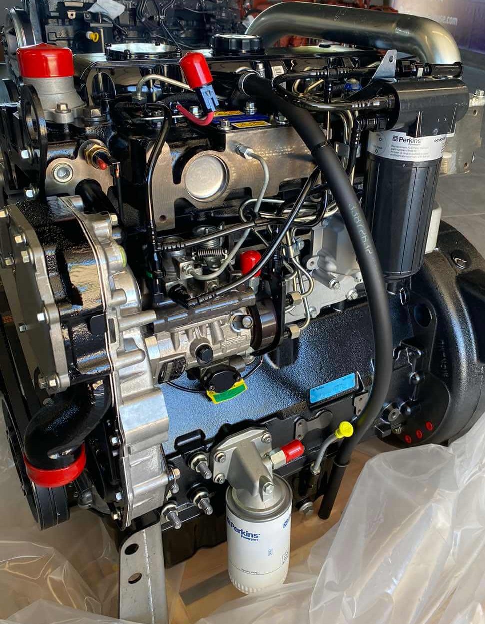 Perkins diesel engine cylinder head