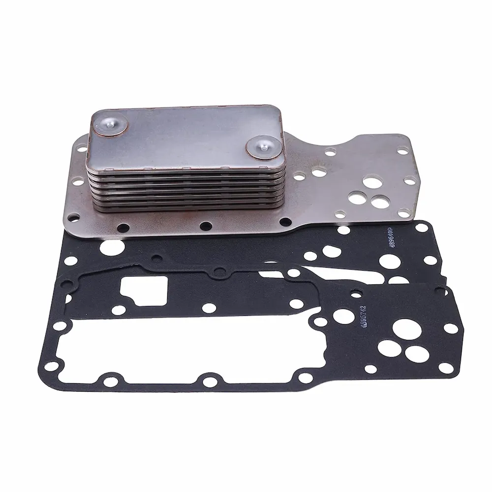 Engine oil cooler with gaskets for Dodge Cummins 5.9L ISBe 24V