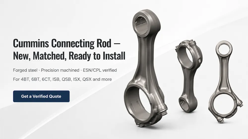 Cummins Connecting Rods for Overhaul & In-Frame Repairs