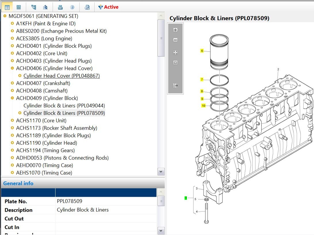 Genuine Perkins parts Supplier