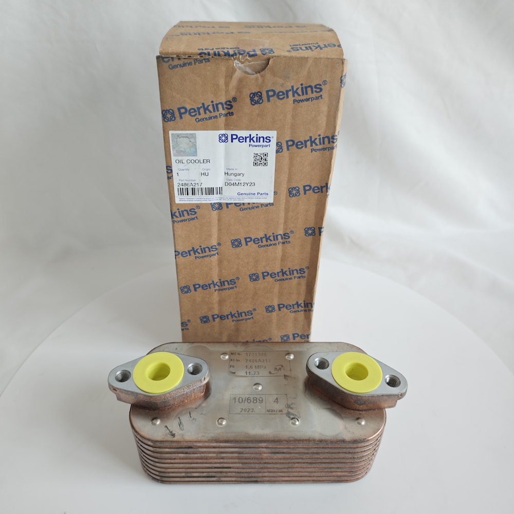 Perkins engine oil cooler for sale